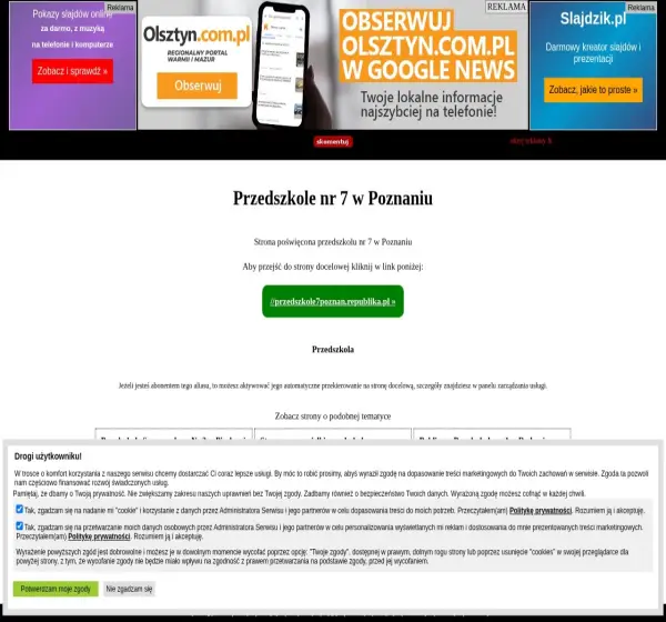 Forum i opinie o przedszkole7poznan.prv.pl