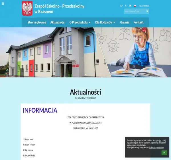 Forum i opinie o przedszkolekrasne.edupage.org