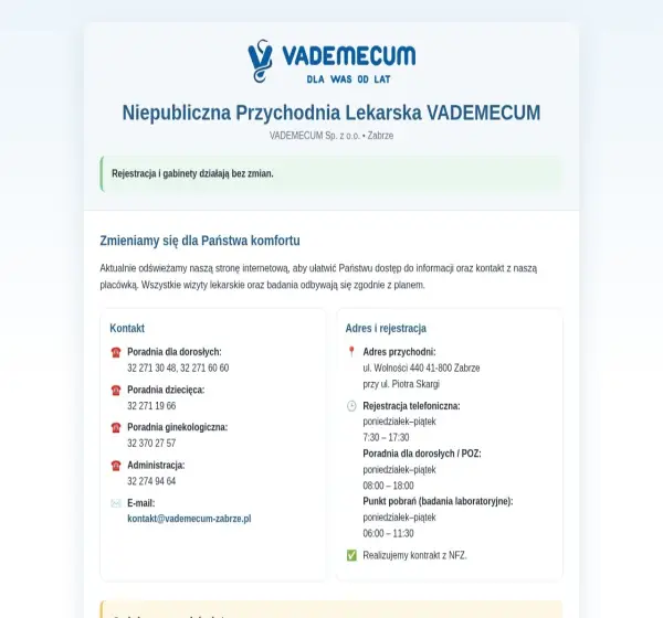 Forum i opinie o przychodnia-zabrze.pl