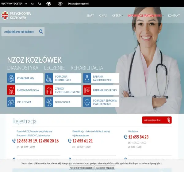 Forum i opinie o przychodniakozlowek.pl