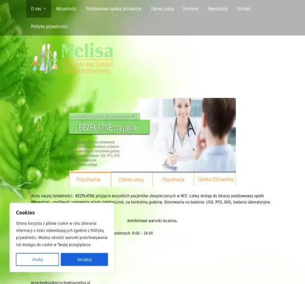 Forum i opinie o przychodniamelisa.pl
