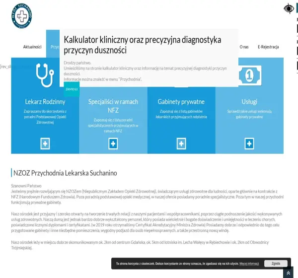 Forum i opinie o przychodniasuchanino.pl