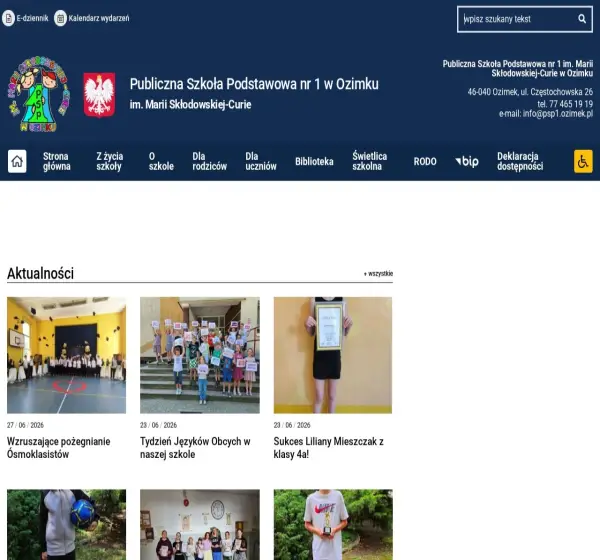 Forum i opinie o psp1.ozimek.pl