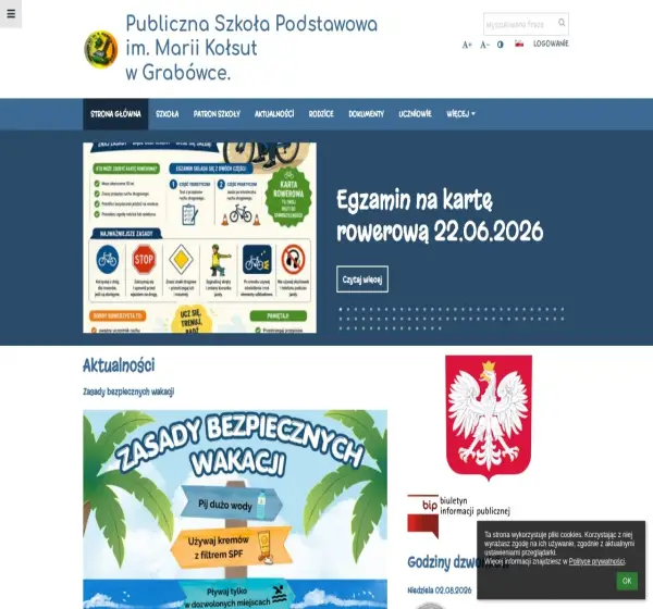 Forum i opinie o pspgrabowka.edupage.org