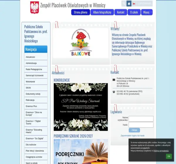 Forum i opinie o pspwinnica.edupage.org