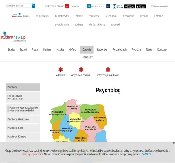 Forum i opinie o psycholog.studentnews.pl