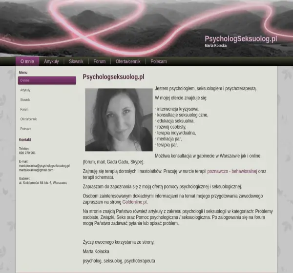 Forum i opinie o psychologseksuolog.pl