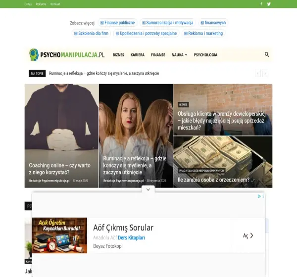 Forum i opinie o psychomanipulacja.pl