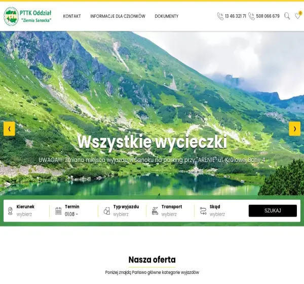 Forum i opinie o pttk.sanok.pl