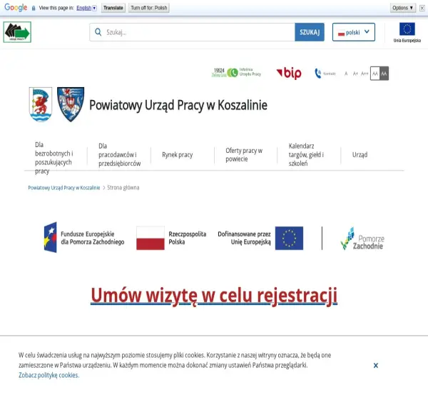 Forum i opinie o pup.koszalin.pl