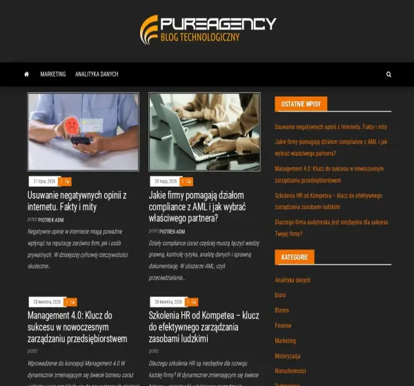 Forum i opinie o pureagency.pl