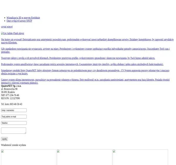 Forum i opinie o quatronet.pl