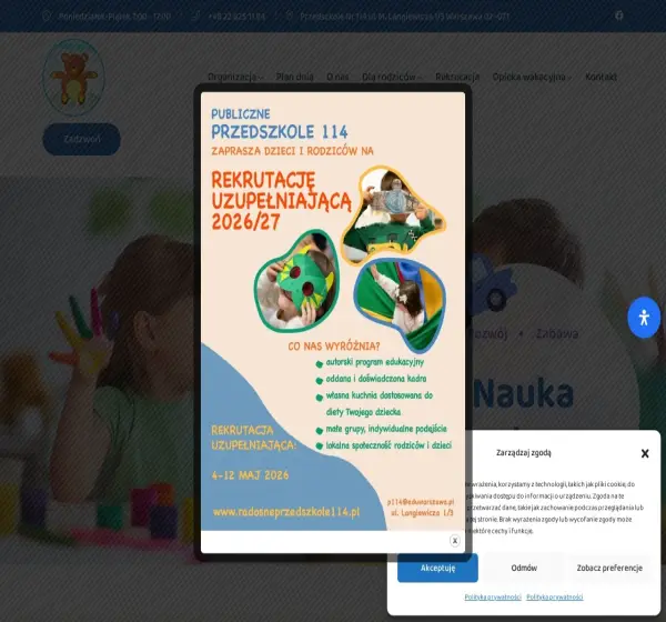 Forum i opinie o radosneprzedszkole114.pl