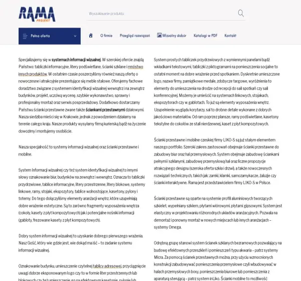 Forum i opinie o ramaprojekt.pl