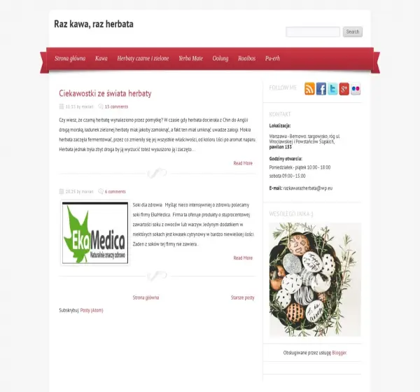Forum i opinie o razkawarazherbata.blogspot.com