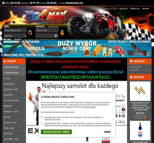 Forum i opinie o rc4max.com