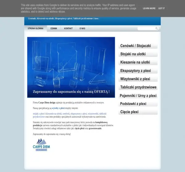 Forum i opinie o reklama-z-plexi.pl