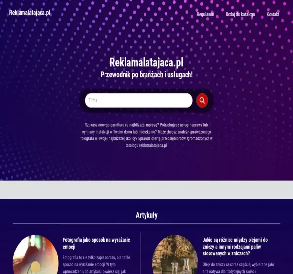 Forum i opinie o reklamalatajaca.pl