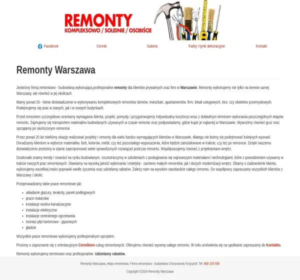 Forum i opinie o remonty-warszawa.pl