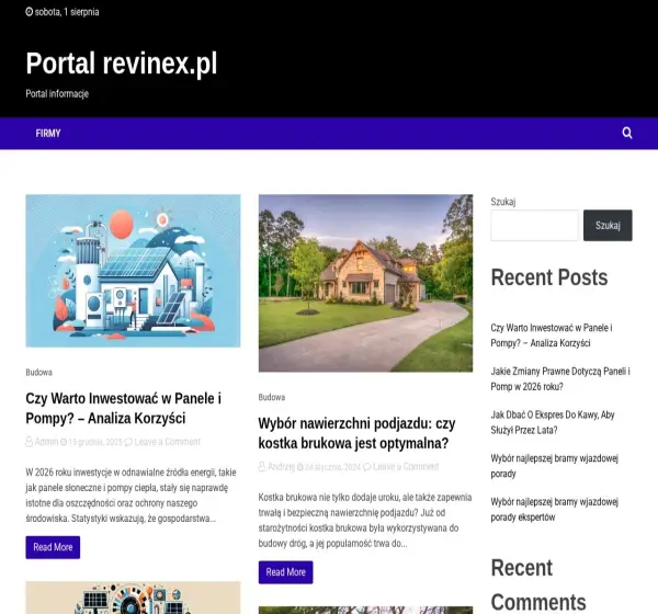 Forum i opinie o revinex.pl