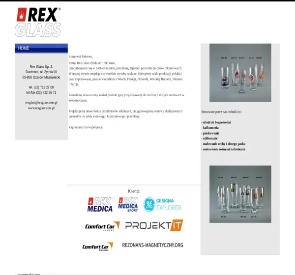 Forum i opinie o rexglass.com.pl