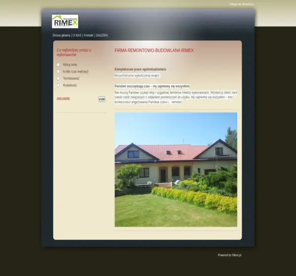 Forum i opinie o rimex.siteor.pl