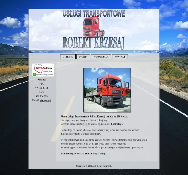 Forum i opinie o rktransport.rzetelnafirma.pl