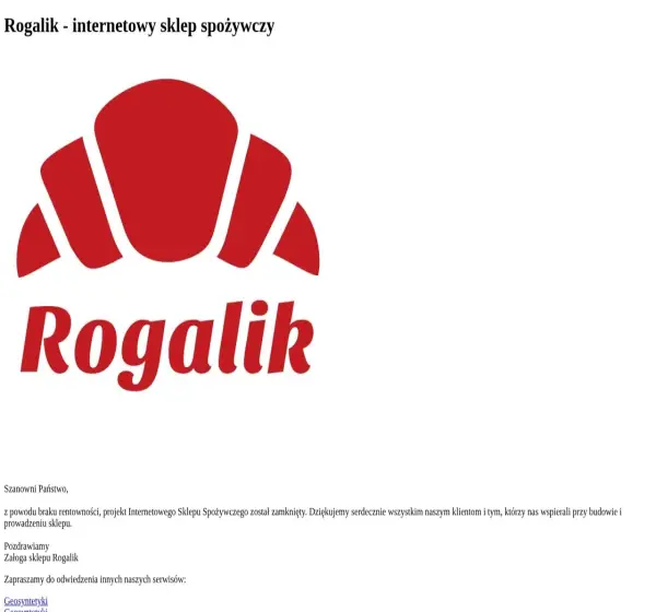 Forum i opinie o rogalik.net