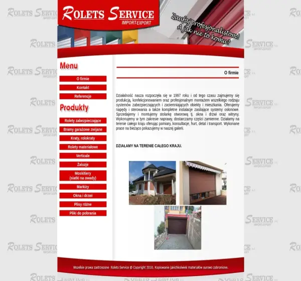 Forum i opinie o rolets-service.pl