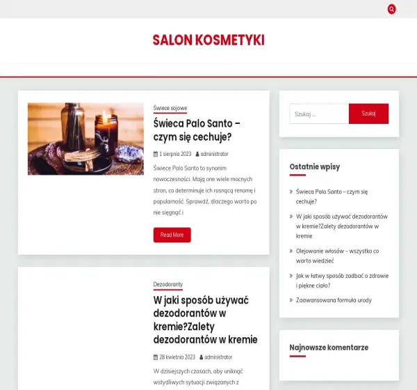Forum i opinie o salonkosmetykimarzen.pl