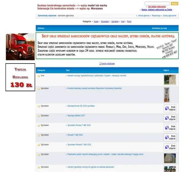 Forum i opinie o samochodyciezarowe.pl