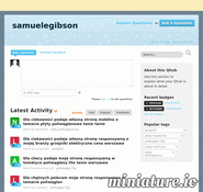 Forum i opinie o samuelegibson.qhub.com