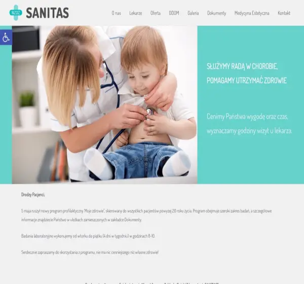 Forum i opinie o sanitas-legionowo.pl