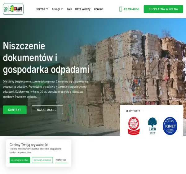 Forum i opinie o sawo-recykling.pl