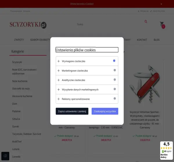 Forum i opinie o scyzoryki.pl