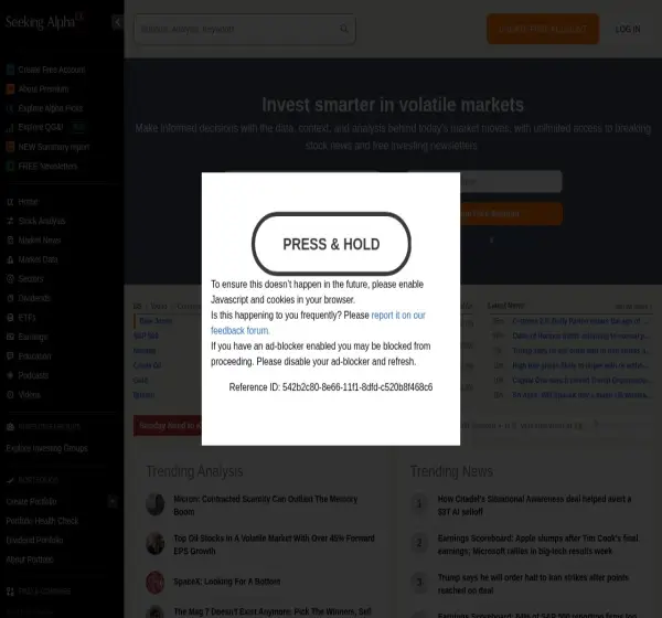 Forum i opinie o seekingalpha.com