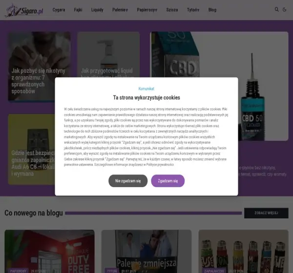 Forum i opinie o sigaro.pl