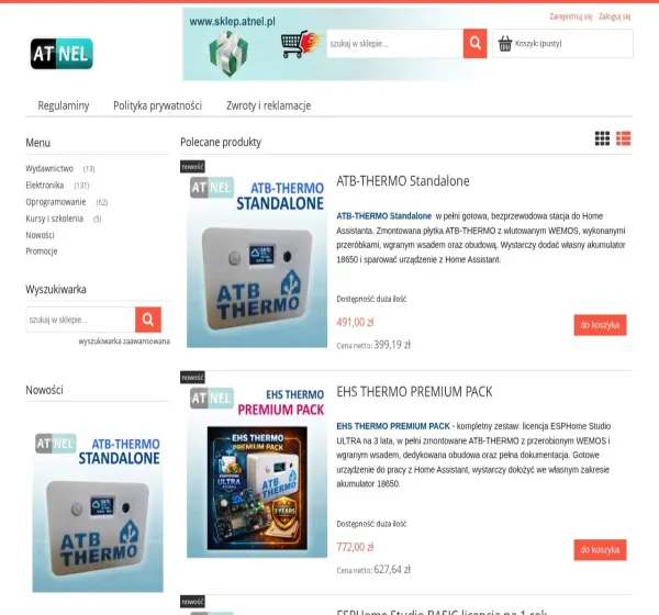 Forum i opinie o sklep.atnel.pl
