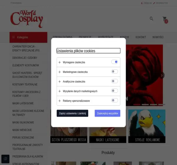 Forum i opinie o sklep.cosplayworld.pl