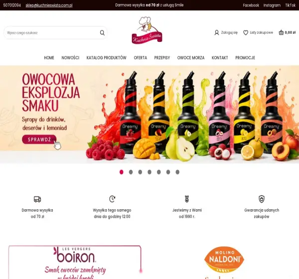 Forum i opinie o sklep.kuchnieswiata.com.pl