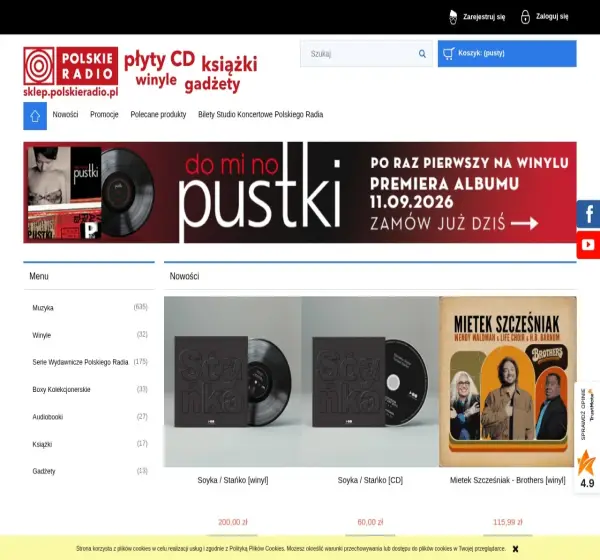 Forum i opinie o sklep.polskieradio.pl