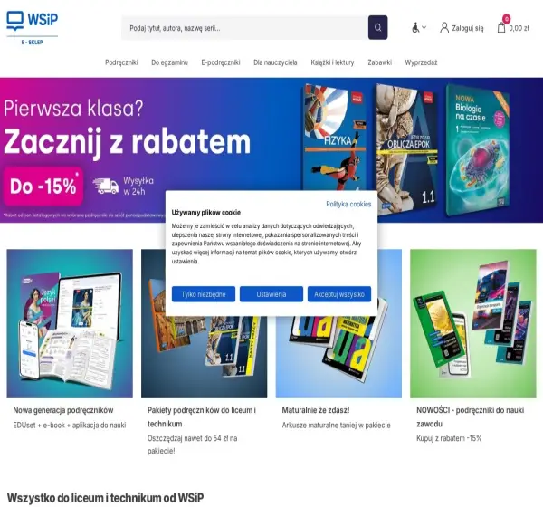 Forum i opinie o sklep.wsip.pl