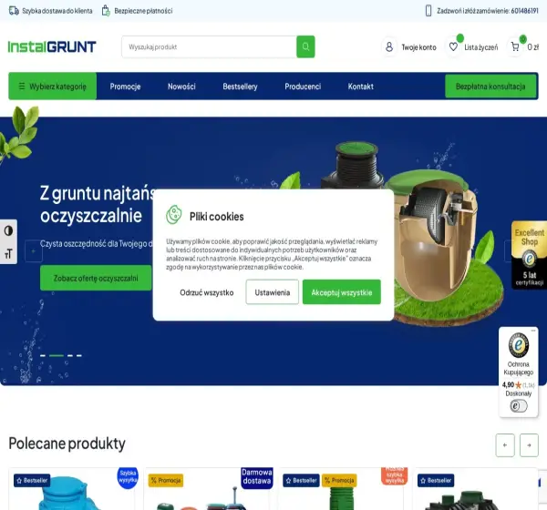 Forum i opinie o sklep-instalgrunt.pl