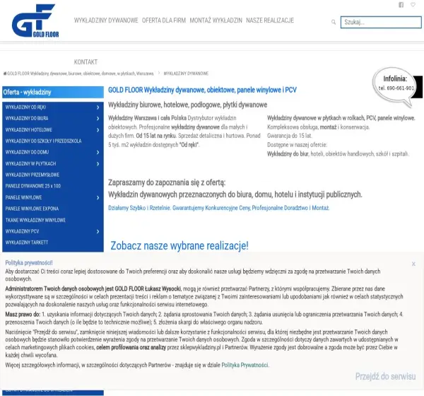 Forum i opinie o sklepwykladziny.pl