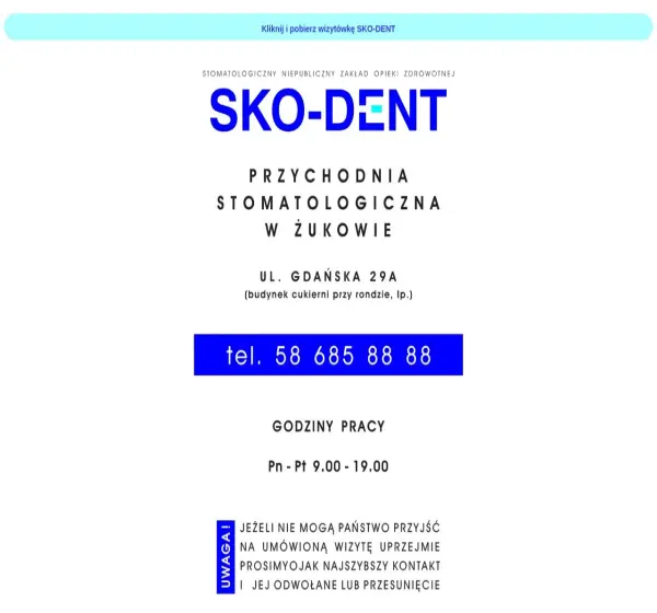 Forum i opinie o sko-dent.pl