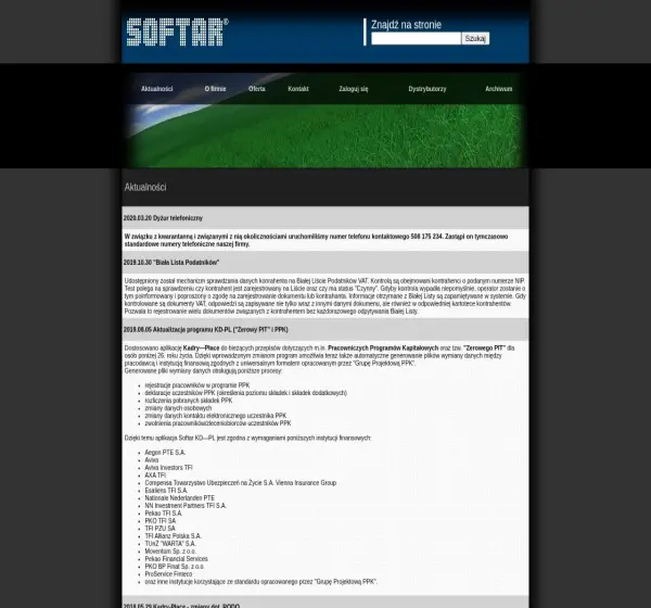 Forum i opinie o softar.com.pl