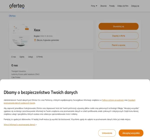 Forum i opinie o solidnytransport.oferteo.pl