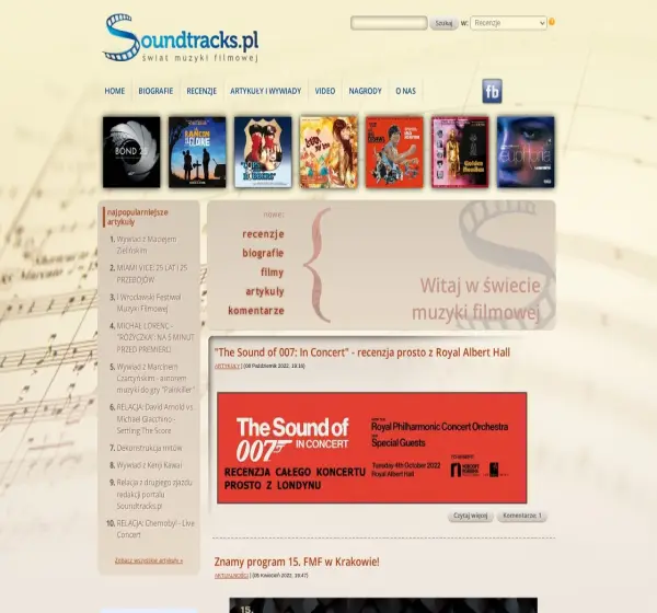 Forum i opinie o soundtracks.pl