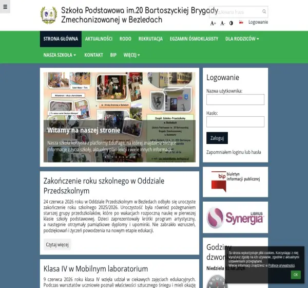 Forum i opinie o sp-bezledy.edupage.org