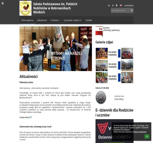 Forum i opinie o spbobrownikiwielkie.edupage.org
